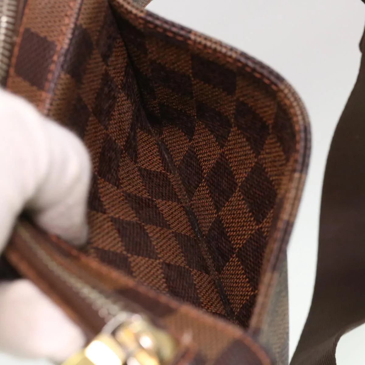 LOUIS VUITTON Damier Ebene Geronimos Shoulder Bag N51994 LV 39315