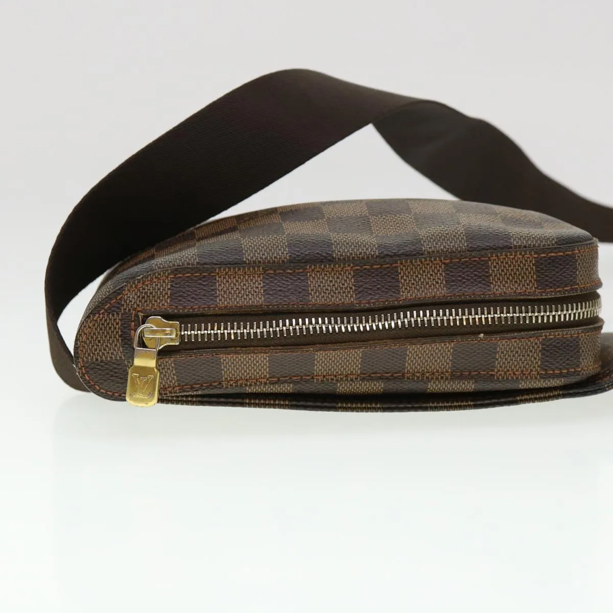 LOUIS VUITTON Damier Ebene Geronimos Shoulder Bag N51994 LV 39315