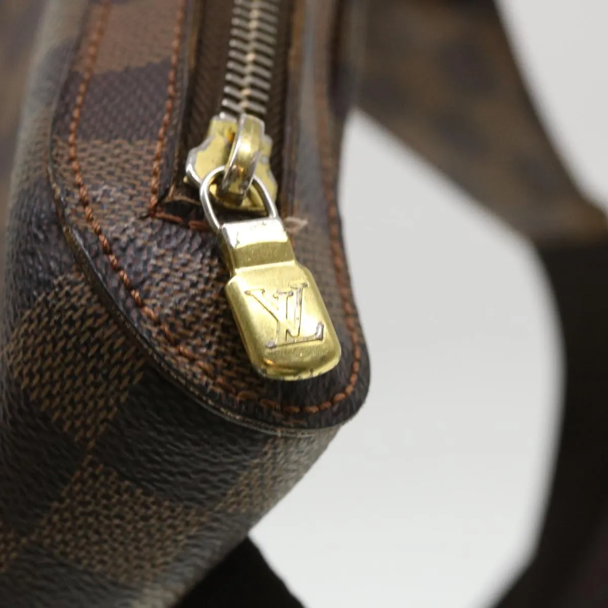 LOUIS VUITTON Damier Ebene Geronimos Shoulder Bag N51994 LV 39315
