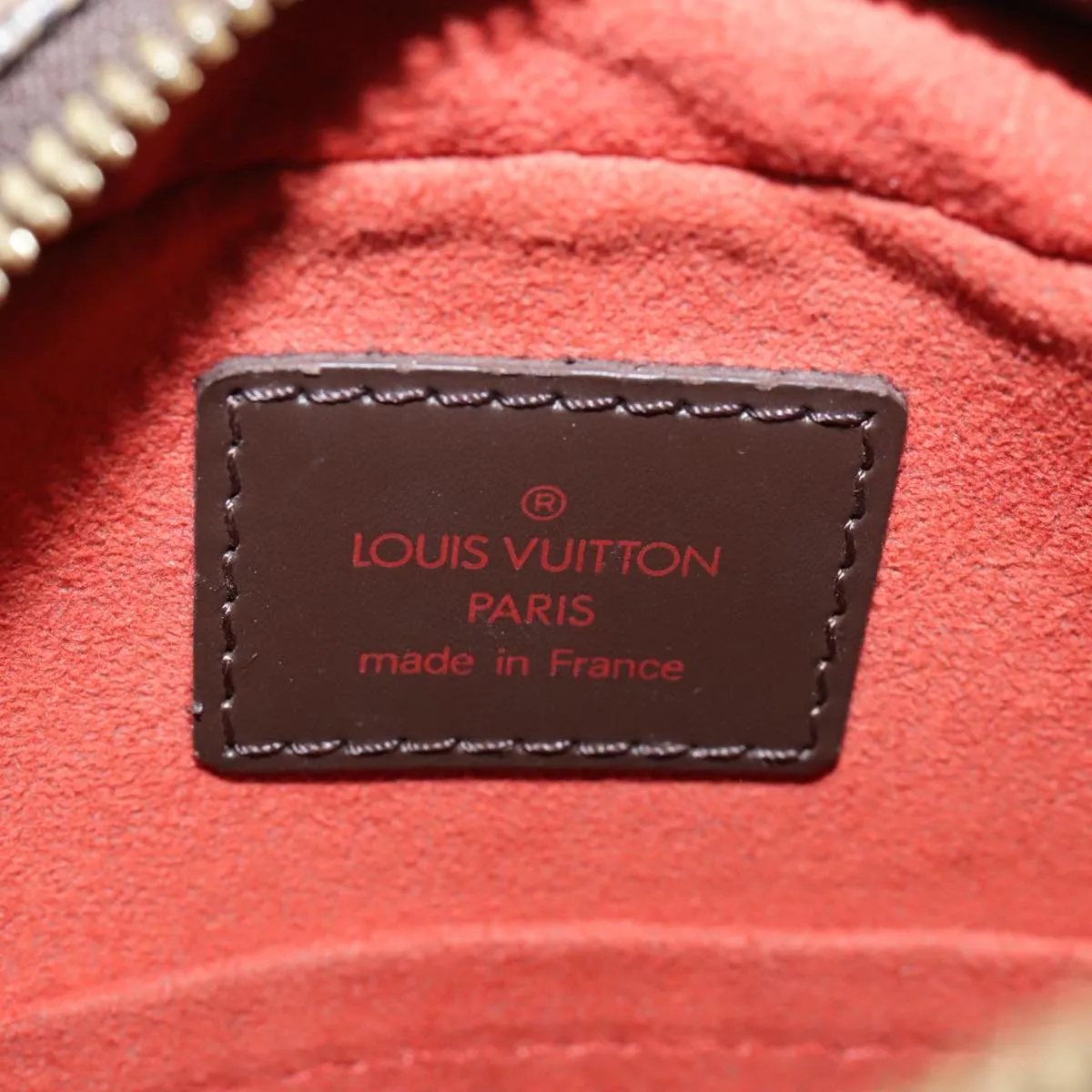 LOUIS VUITTON Damier Ebene Ipanema PM Shoulder Bag N51294 LV PP072