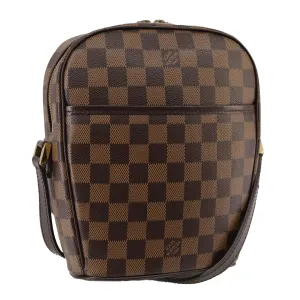 LOUIS VUITTON Damier Ebene Ipanema PM Shoulder Bag N51294 LV PP072