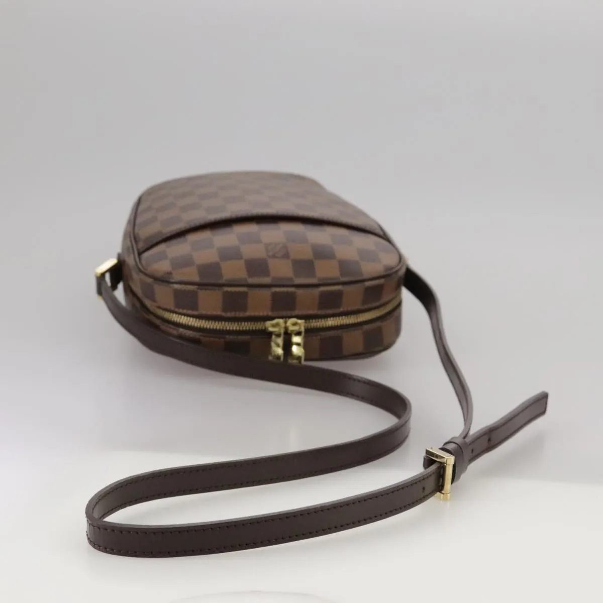 LOUIS VUITTON Damier Ebene Ipanema PM Shoulder Bag N51294 LV PP072
