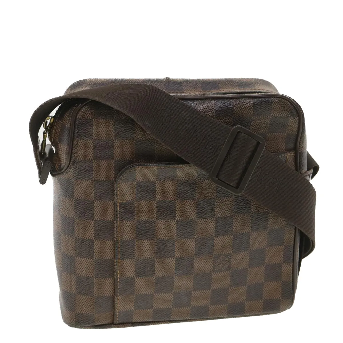 LOUIS VUITTON Damier Ebene Olaf PM Shoulder Bag N41442 LV bs4461