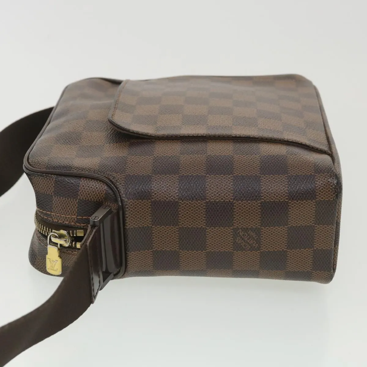 LOUIS VUITTON Damier Ebene Olaf PM Shoulder Bag N41442 LV bs4461