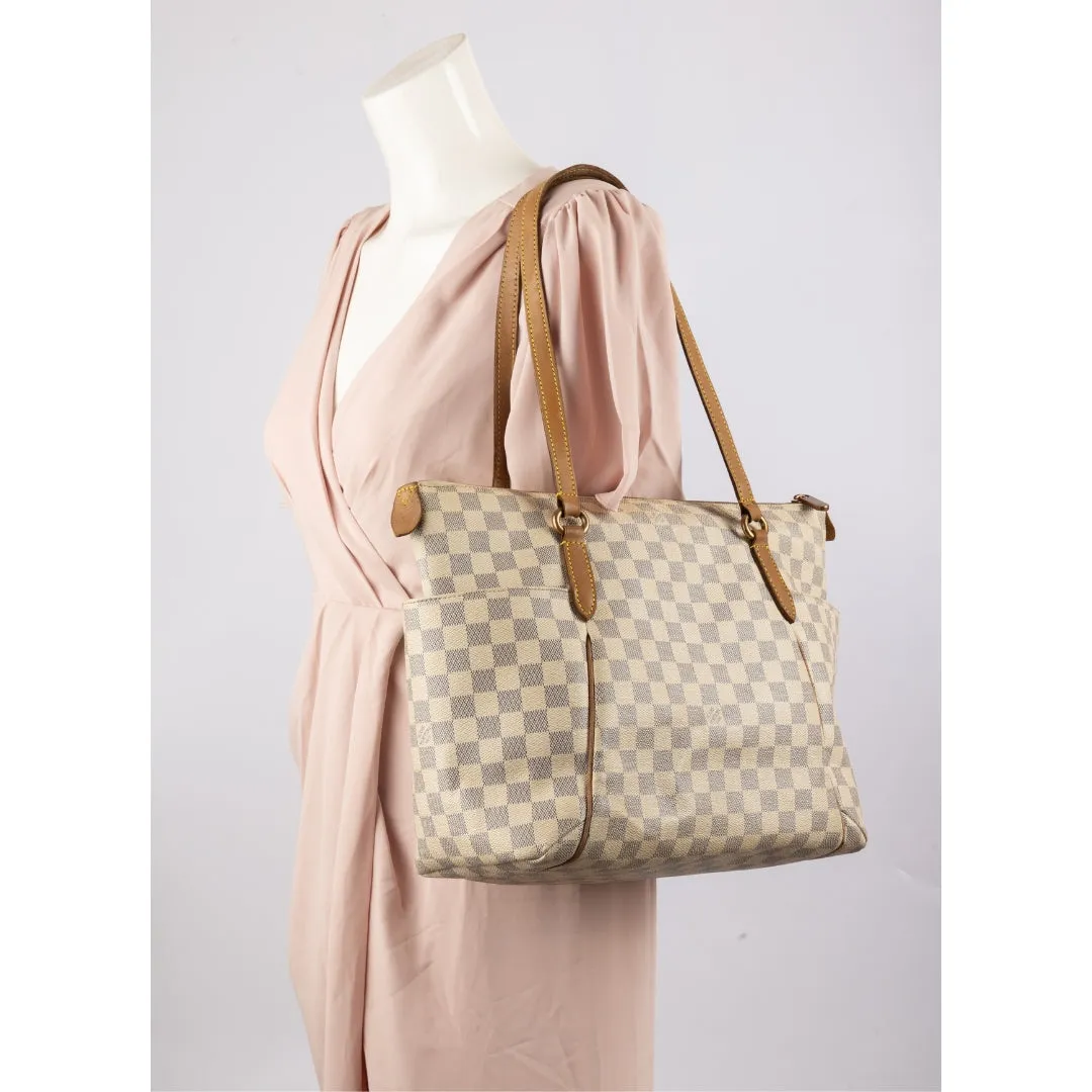Louis Vuitton Damier Ebene Totally MM Tote