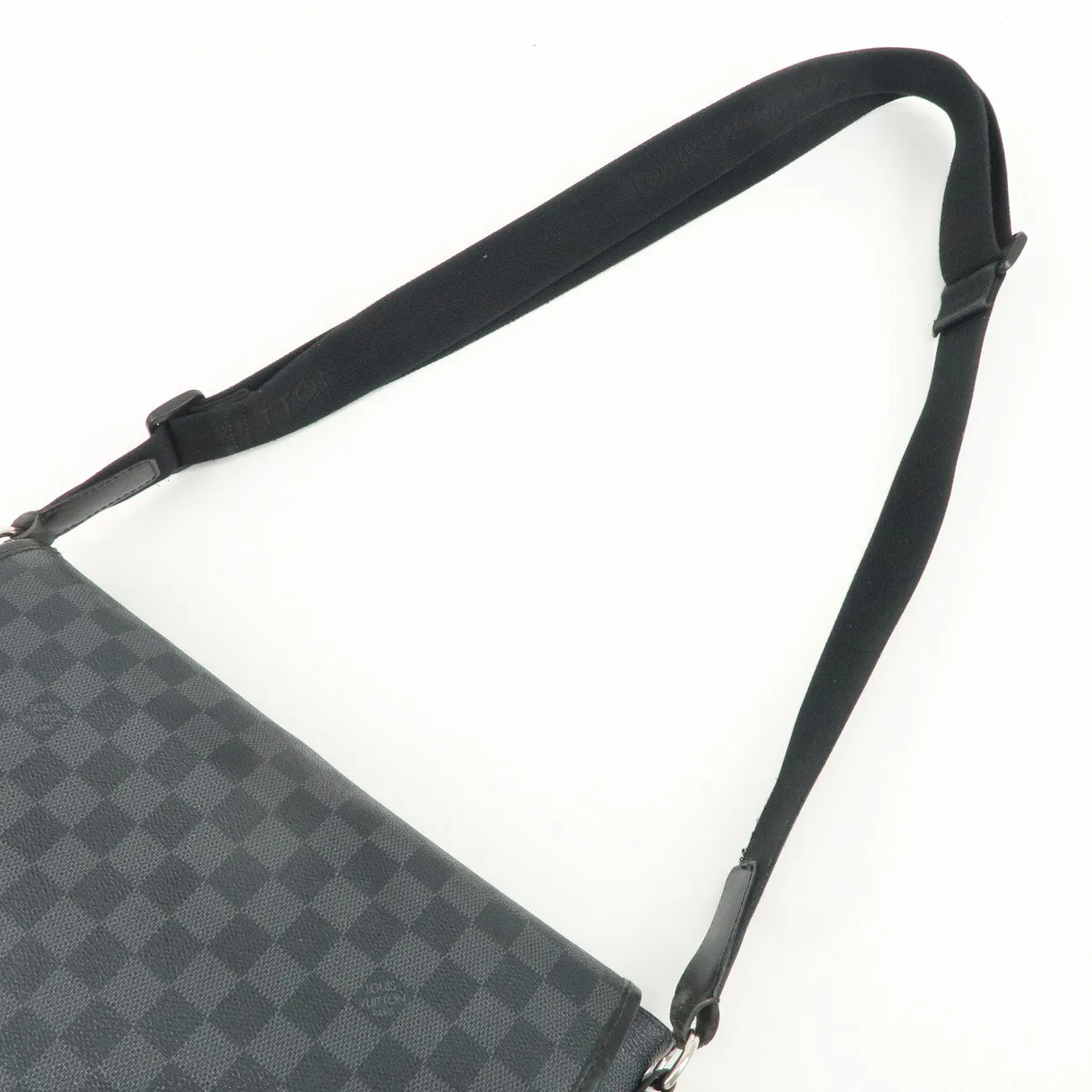 Louis Vuitton Damier Graphit Daniel MM Shoulder Bag N58029