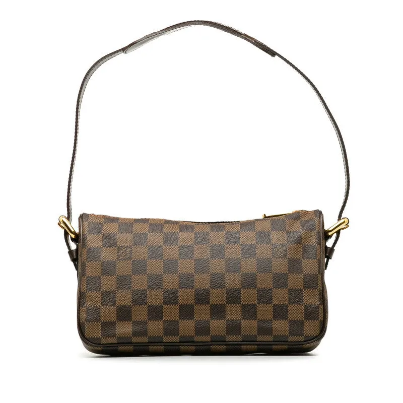 Louis Vuitton Damier Ravello GM N60006 Shoulder Bag PVC Leather Brown