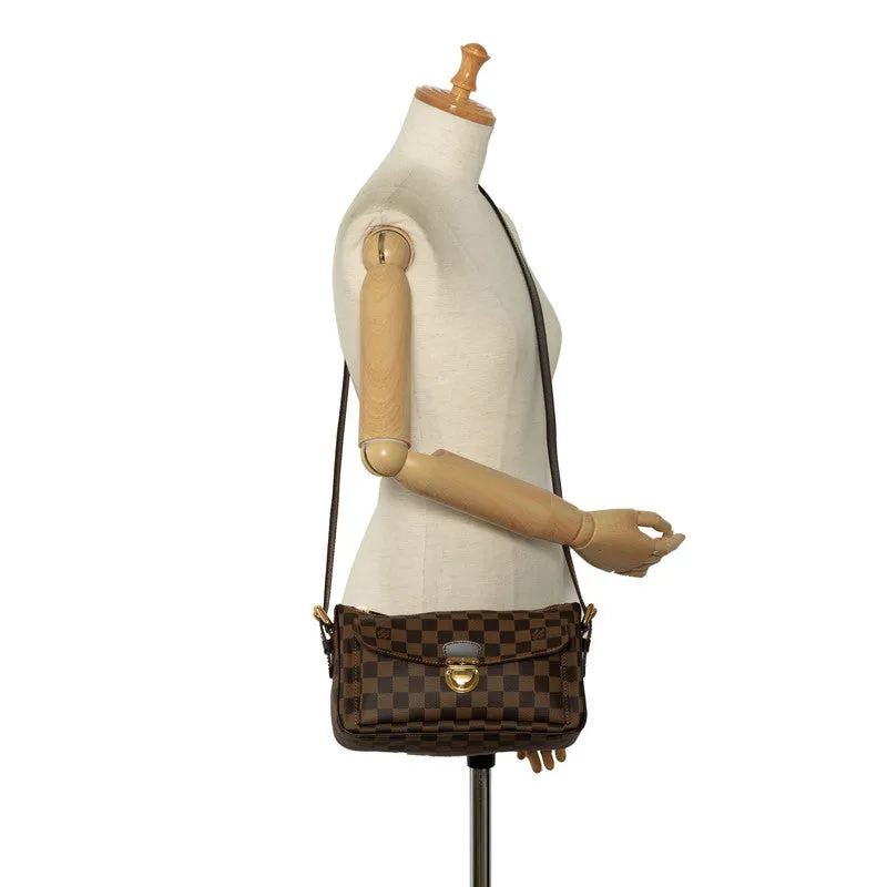 Louis Vuitton Damier Ravello GM N60006 Shoulder Bag PVC Leather Brown