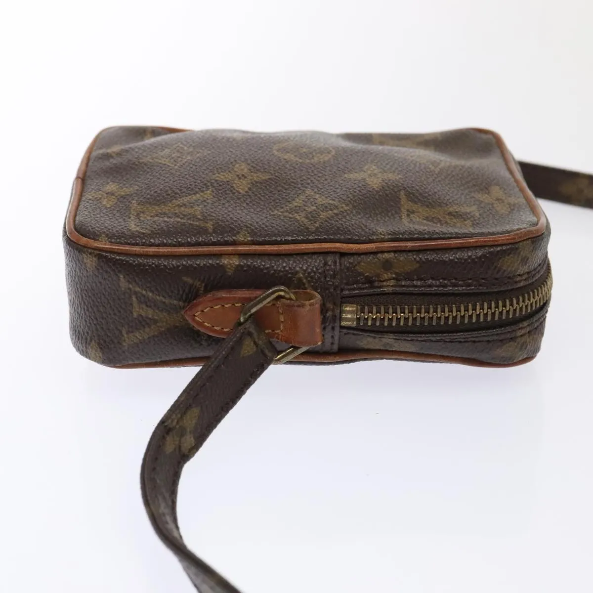 Louis Vuitton Danube Brown Canvas Shoulder Bag