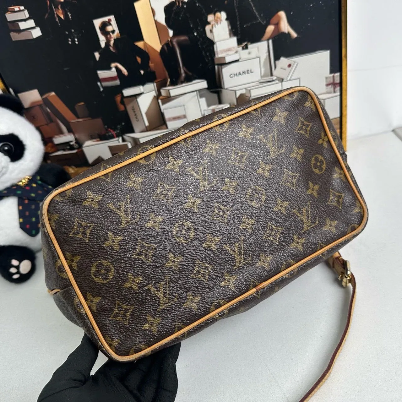 Louis Vuitton Delightful Monogram Brown Shoulder Bag
