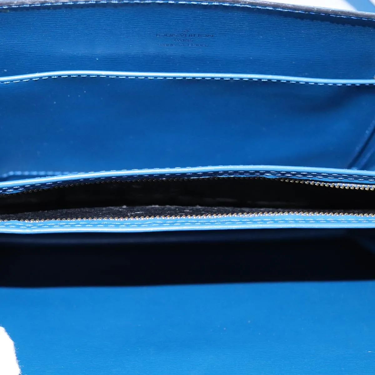 LOUIS VUITTON Epi Capuchin Shoulder Bag Blue M52345 LV 106904