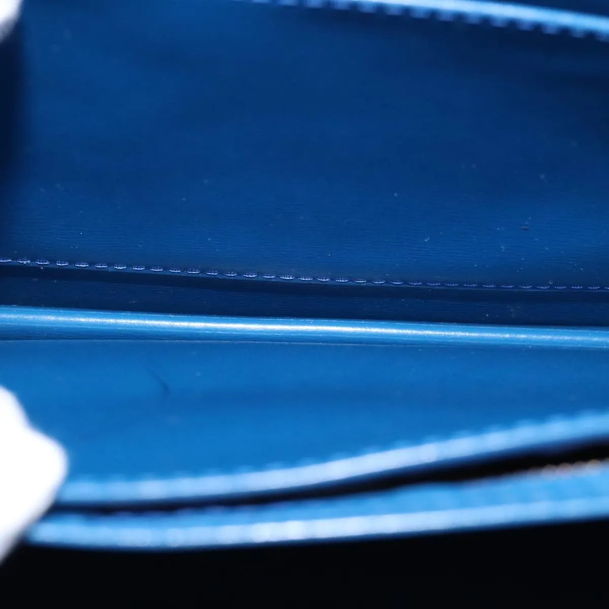 LOUIS VUITTON Epi Capuchin Shoulder Bag Blue M52345 LV 106904