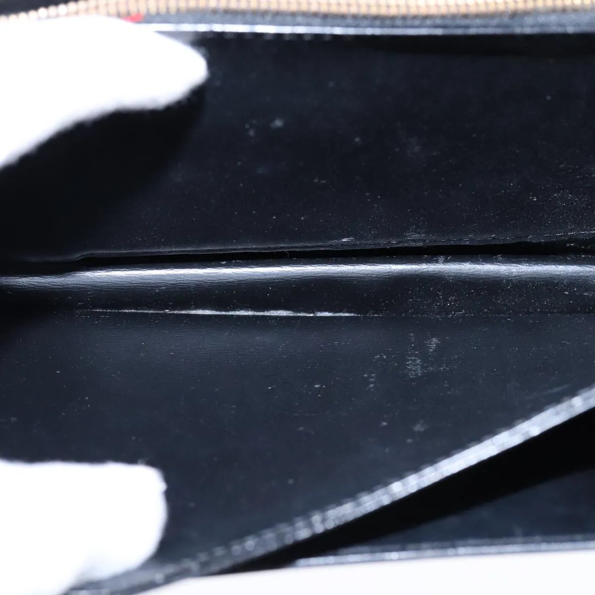 LOUIS VUITTON Epi Free Run Shoulder Bag Black M52402 LV 105895
