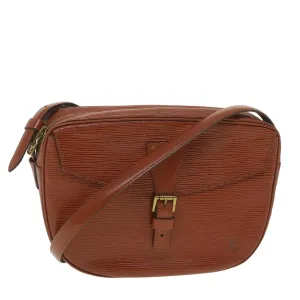 LOUIS VUITTON Epi June Feuille Shoulder Bag Brown Kenya M52153 LV 38759