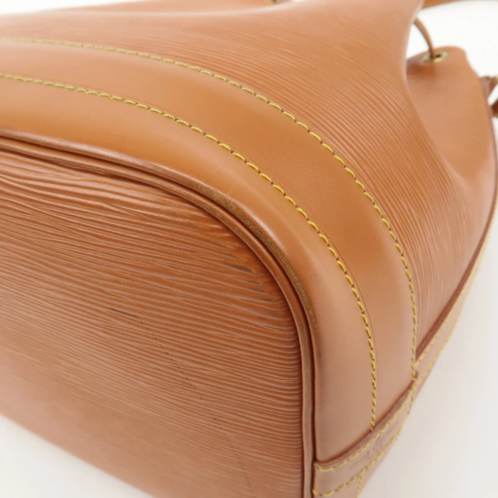Louis Vuitton Epi Leather Noe Shoulder Bag Zipang Gold M44008