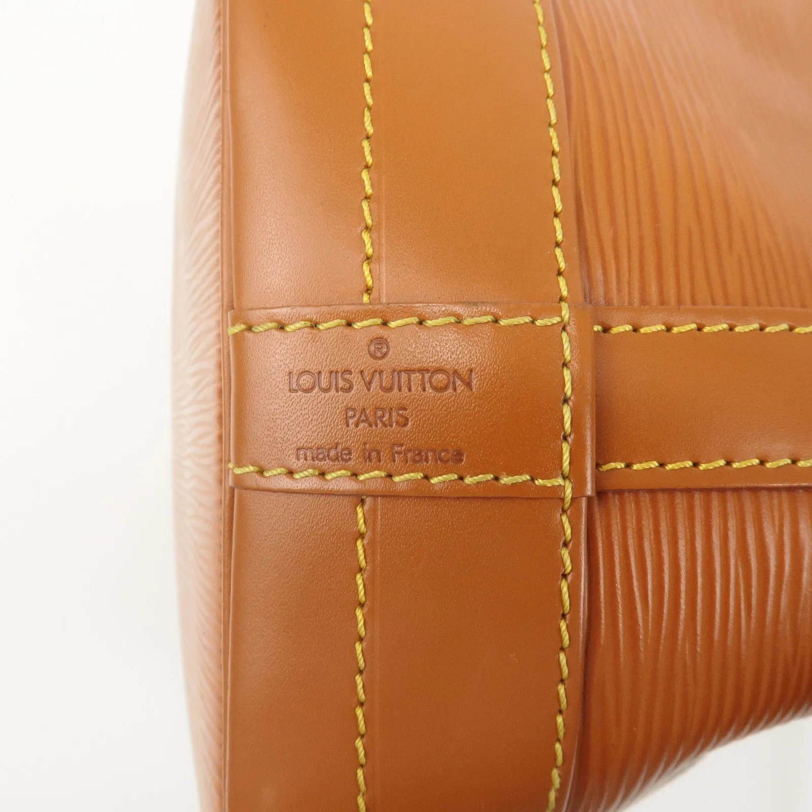 Louis Vuitton Epi Leather Noe Shoulder Bag Zipang Gold M44008