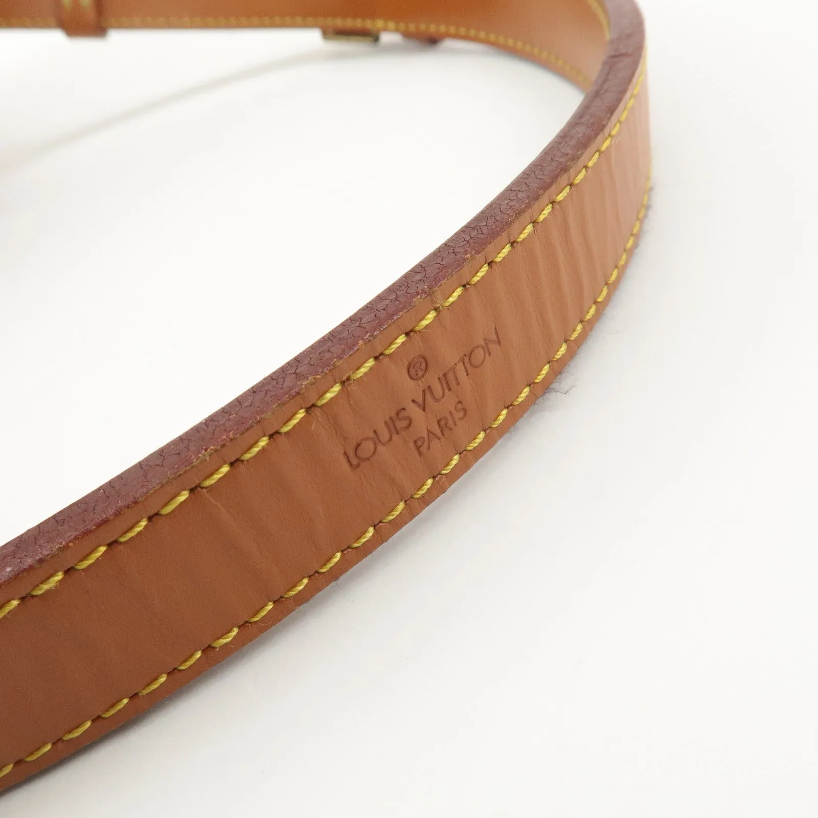 Louis Vuitton Epi Leather Noe Shoulder Bag Zipang Gold M44008