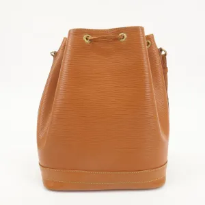 Louis Vuitton Epi Leather Noe Shoulder Bag Zipang Gold M44008