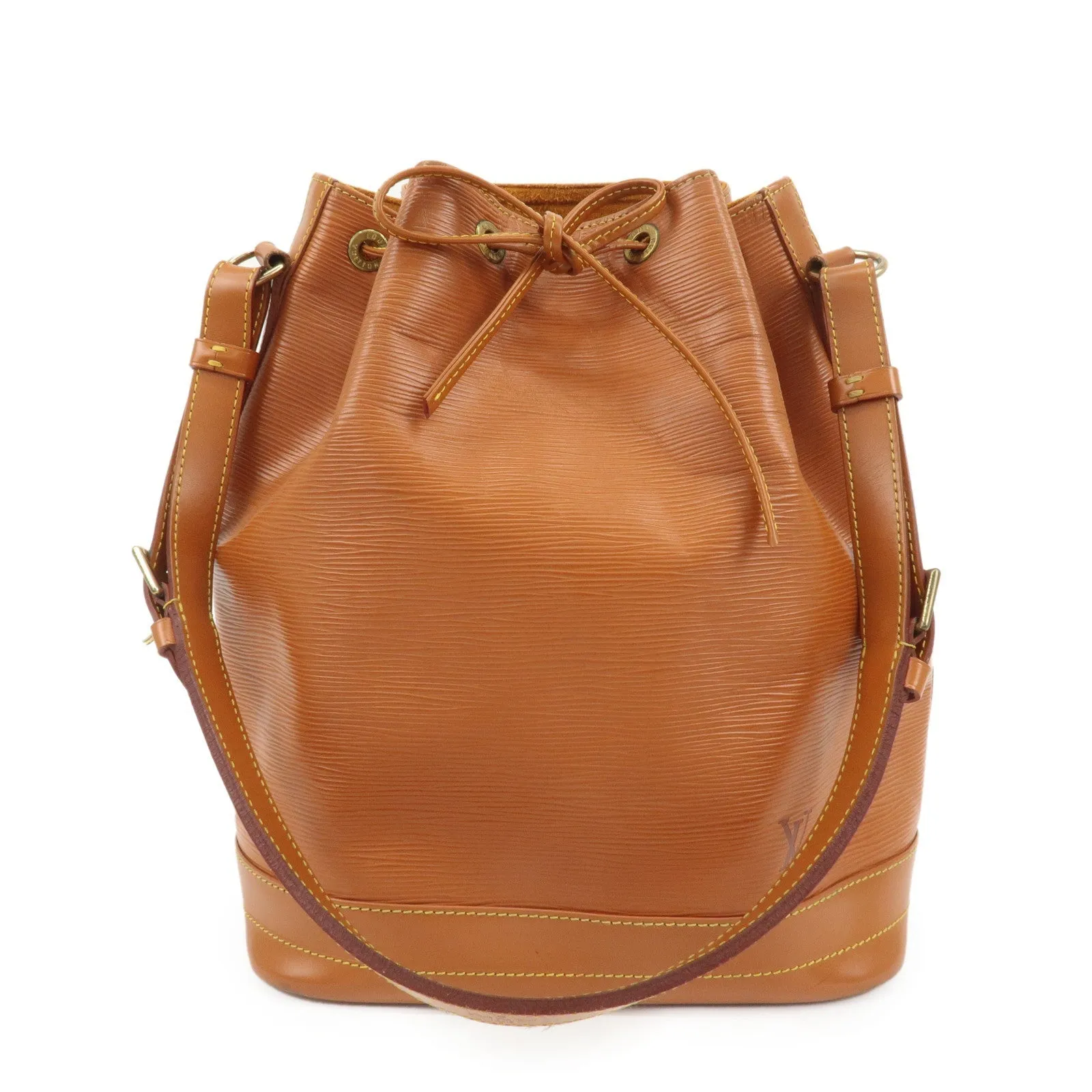 Louis Vuitton Epi Leather Noe Shoulder Bag Zipang Gold M44008