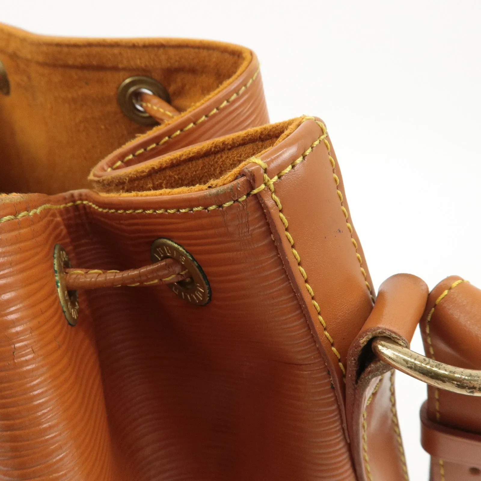 Louis Vuitton Epi Leather Noe Shoulder Bag Zipang Gold M44008