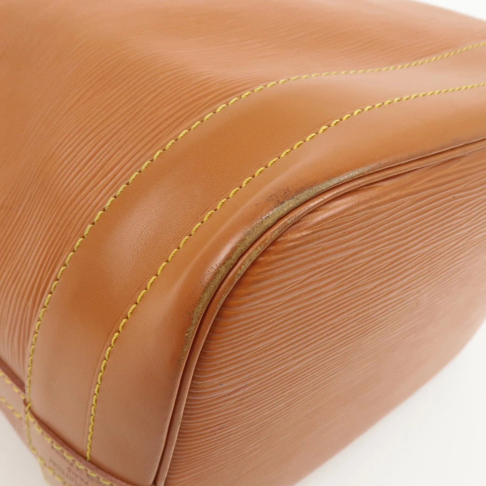 Louis Vuitton Epi Leather Noe Shoulder Bag Zipang Gold M44008