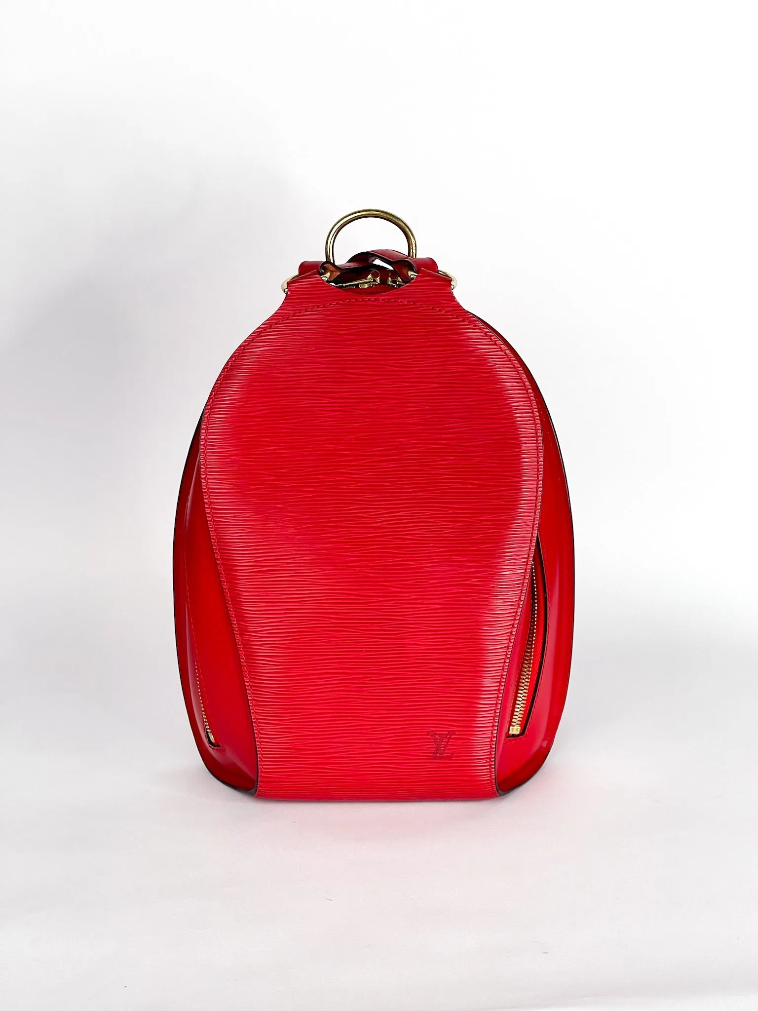 Louis Vuitton Epi Mabillon Backpack Red