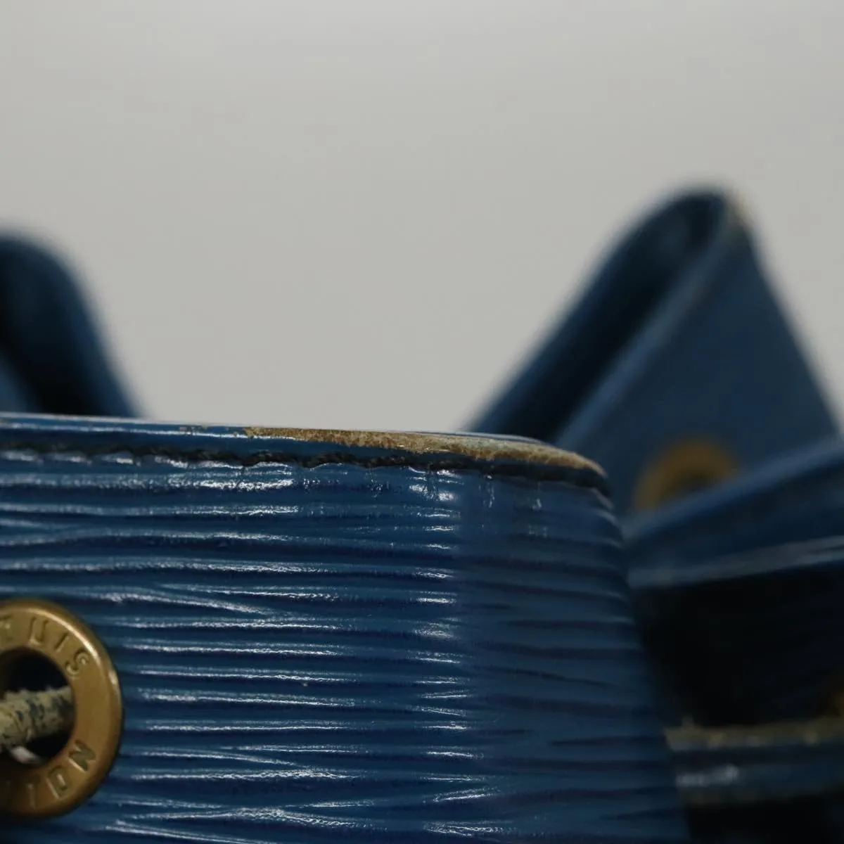 LOUIS VUITTON Epi Noe Shoulder Bag Toledo Blue M44005 LV 107471