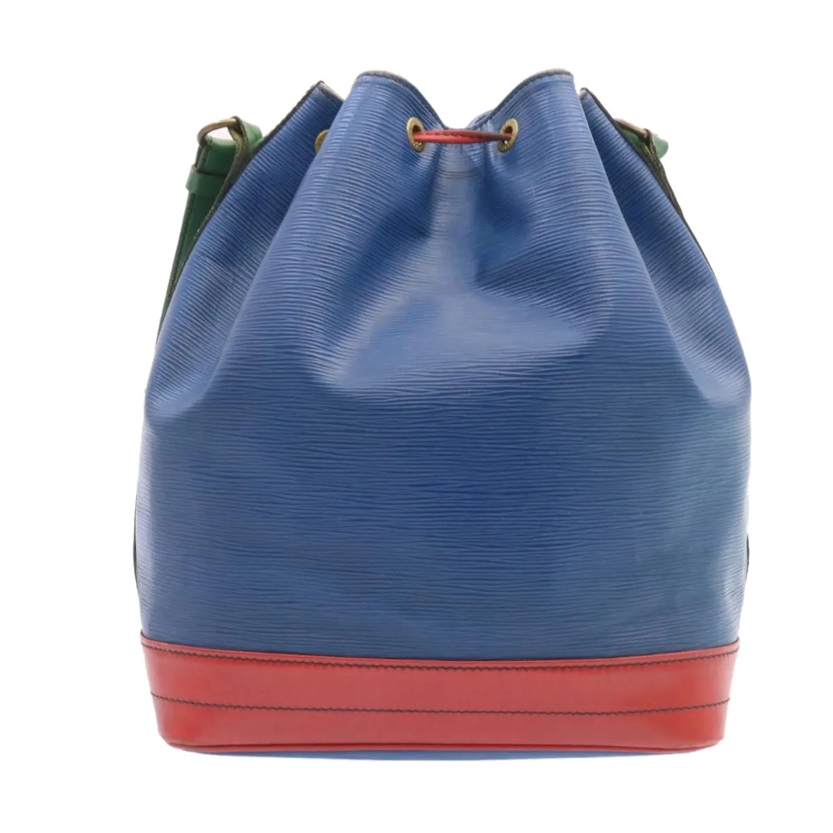 LOUIS VUITTON Epi Noe Tricolor Shoulder Bag Red Blue Green M44082 LV th1977