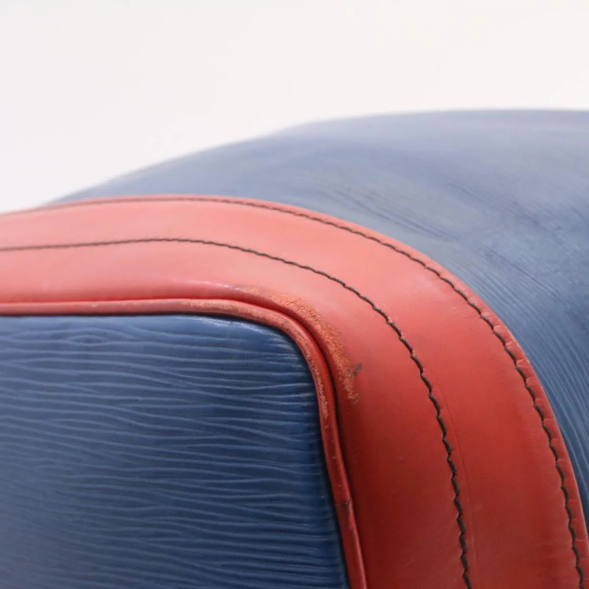 LOUIS VUITTON Epi Noe Tricolor Shoulder Bag Red Blue Green M44082 LV th1977