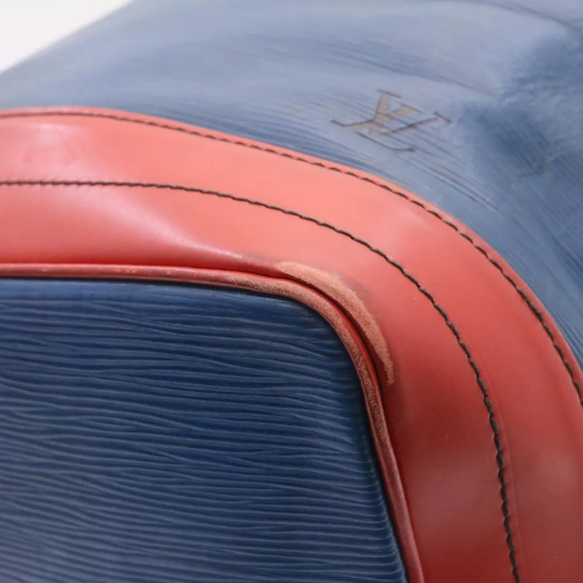 LOUIS VUITTON Epi Noe Tricolor Shoulder Bag Red Blue Green M44082 LV th1977