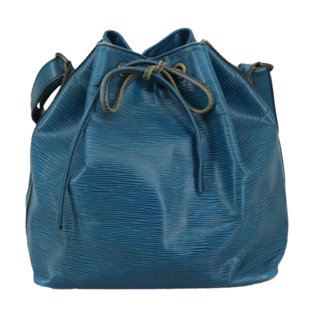 LOUIS VUITTON Epi Petit Noe Shoulder Bag Blue M44105 LV 104365