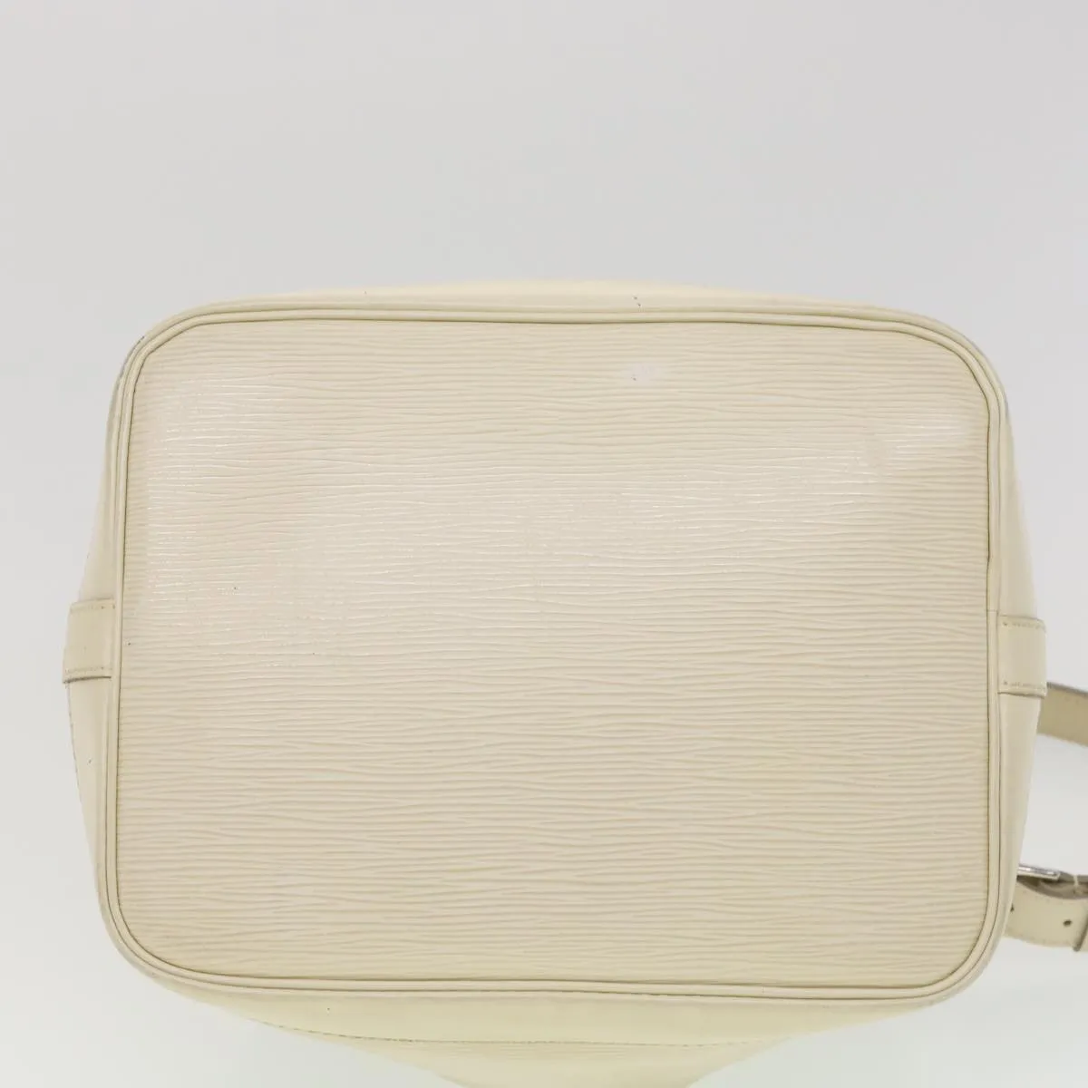 LOUIS VUITTON Epi Petit Noe Shoulder Bag White Yvoire M4084J LV 39066