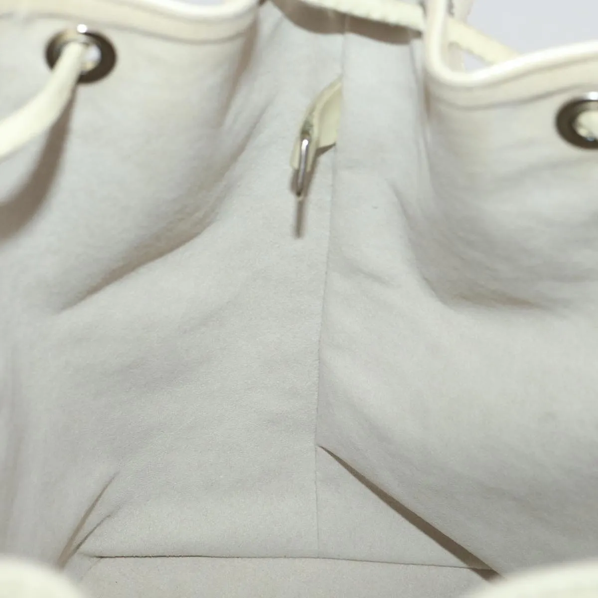 LOUIS VUITTON Epi Petit Noe Shoulder Bag White Yvoire M4084J LV 39066