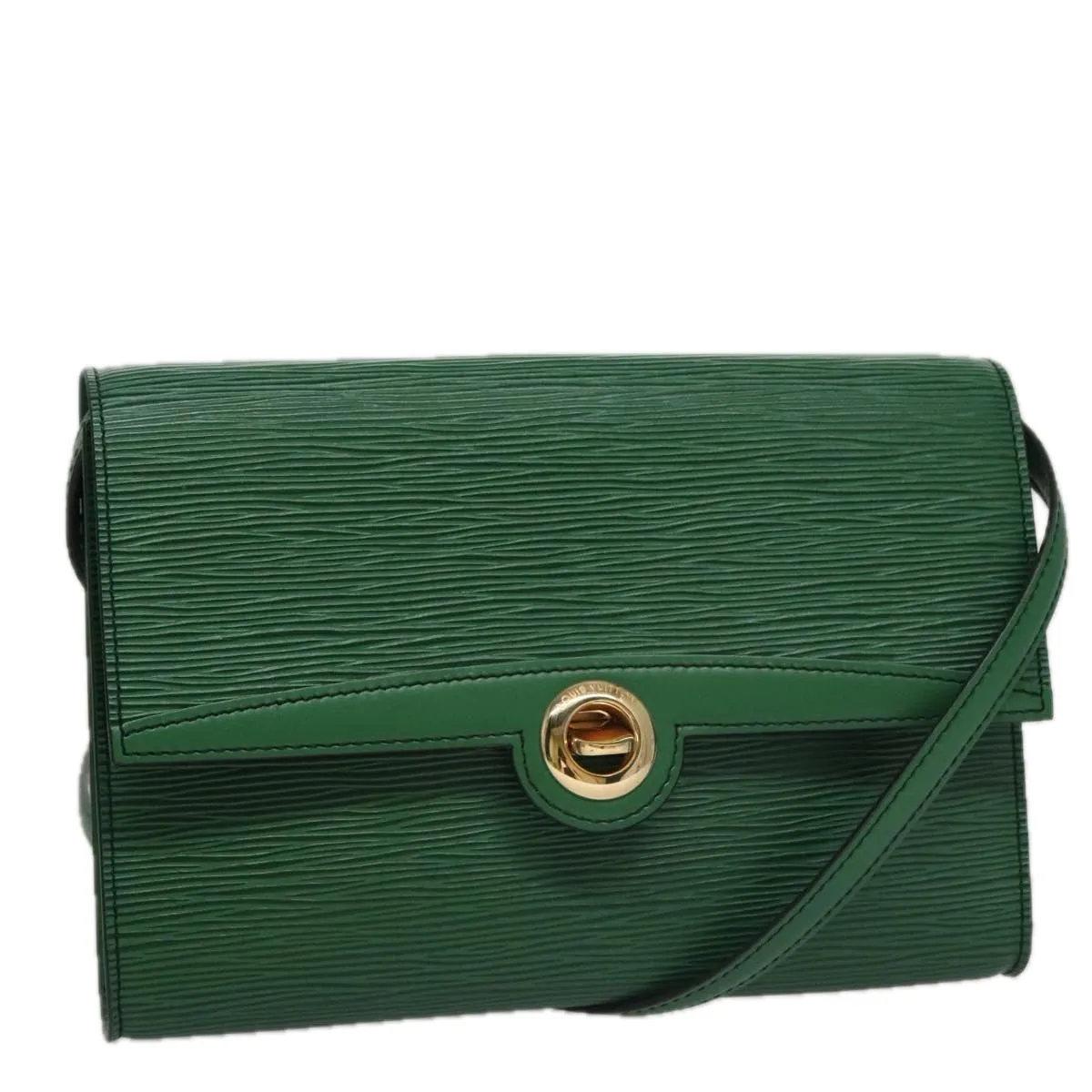 LOUIS VUITTON Epi Pochette Arche Shoulder Bag Green M52574 LV 104383