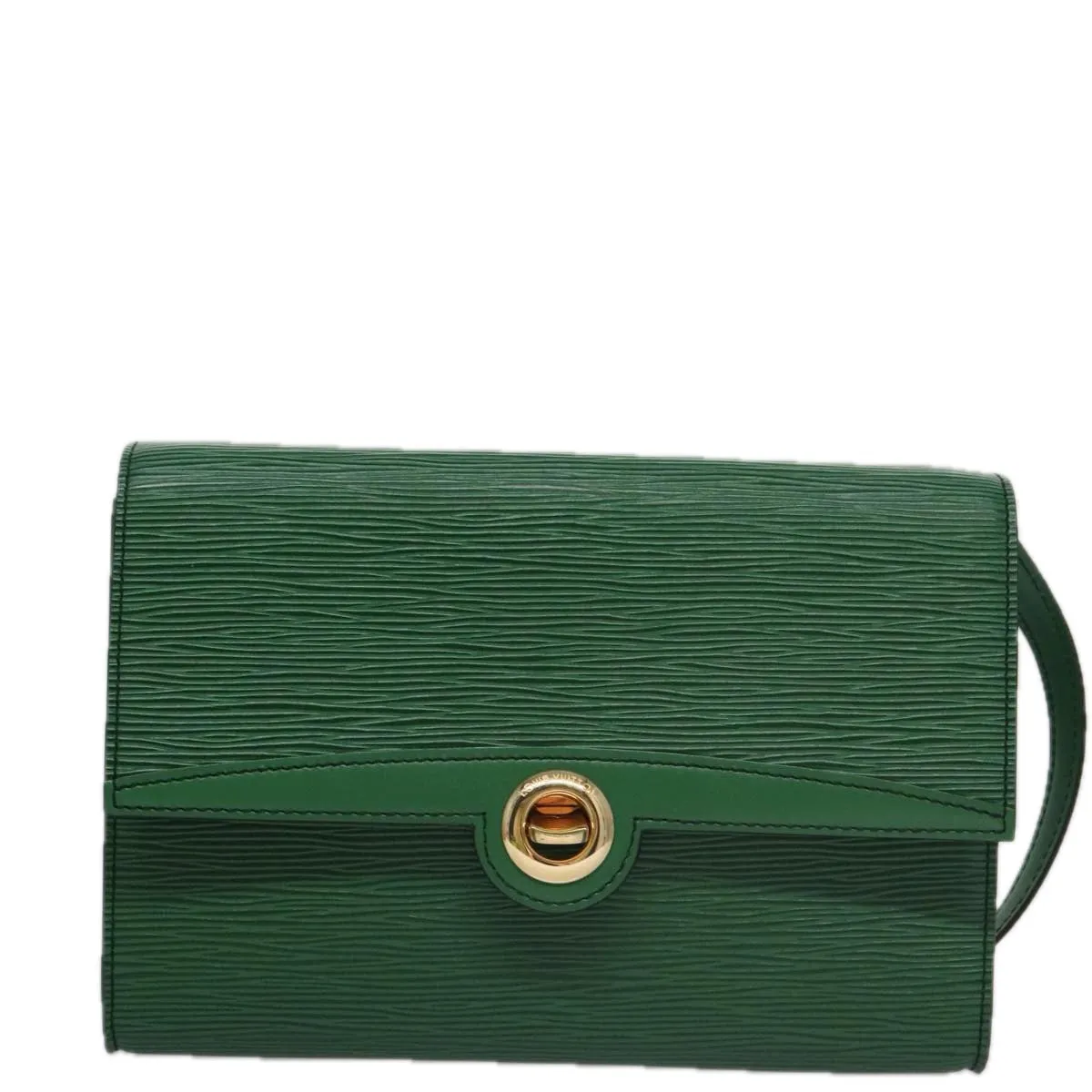 LOUIS VUITTON Epi Pochette Arche Shoulder Bag Green M52574 LV 104383