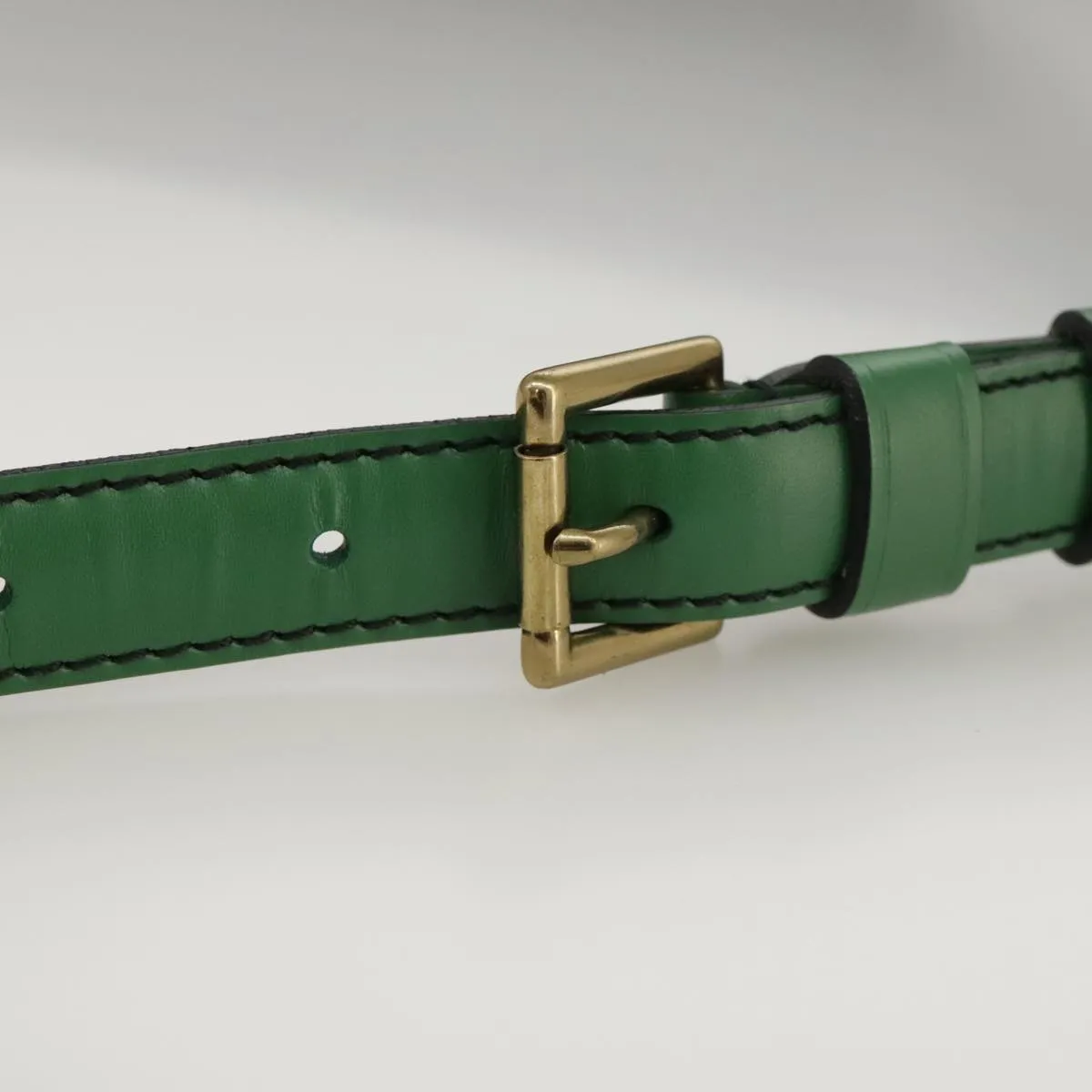 LOUIS VUITTON Epi Saint Cloud GM Shoulder Bag Green M52194 LV 104049