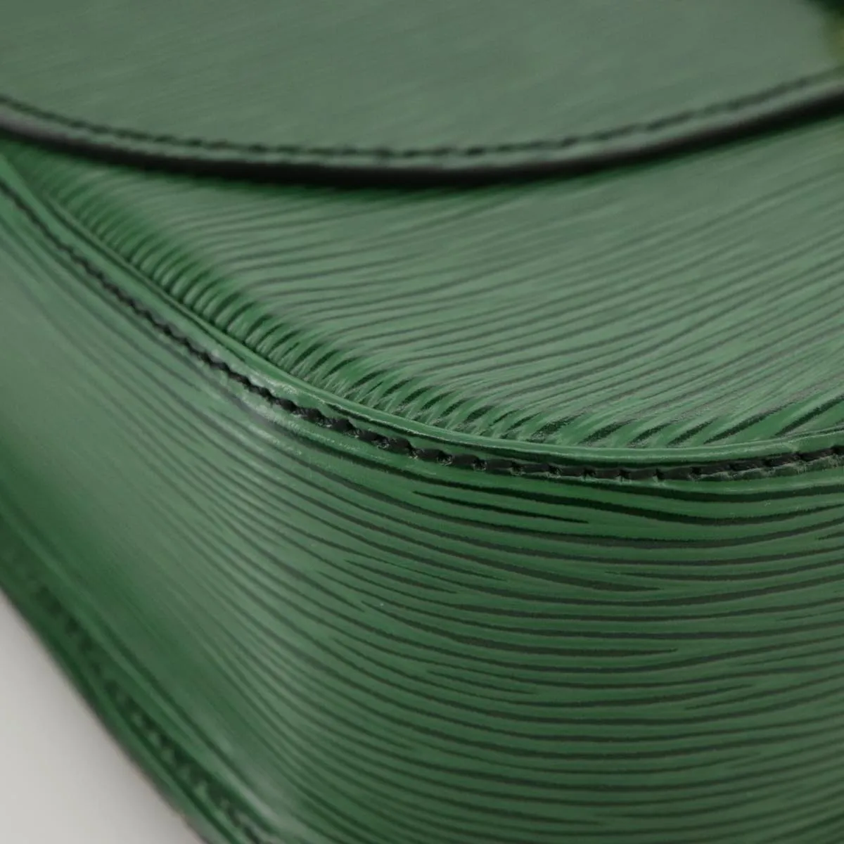 LOUIS VUITTON Epi Saint Cloud GM Shoulder Bag Green M52194 LV 104049