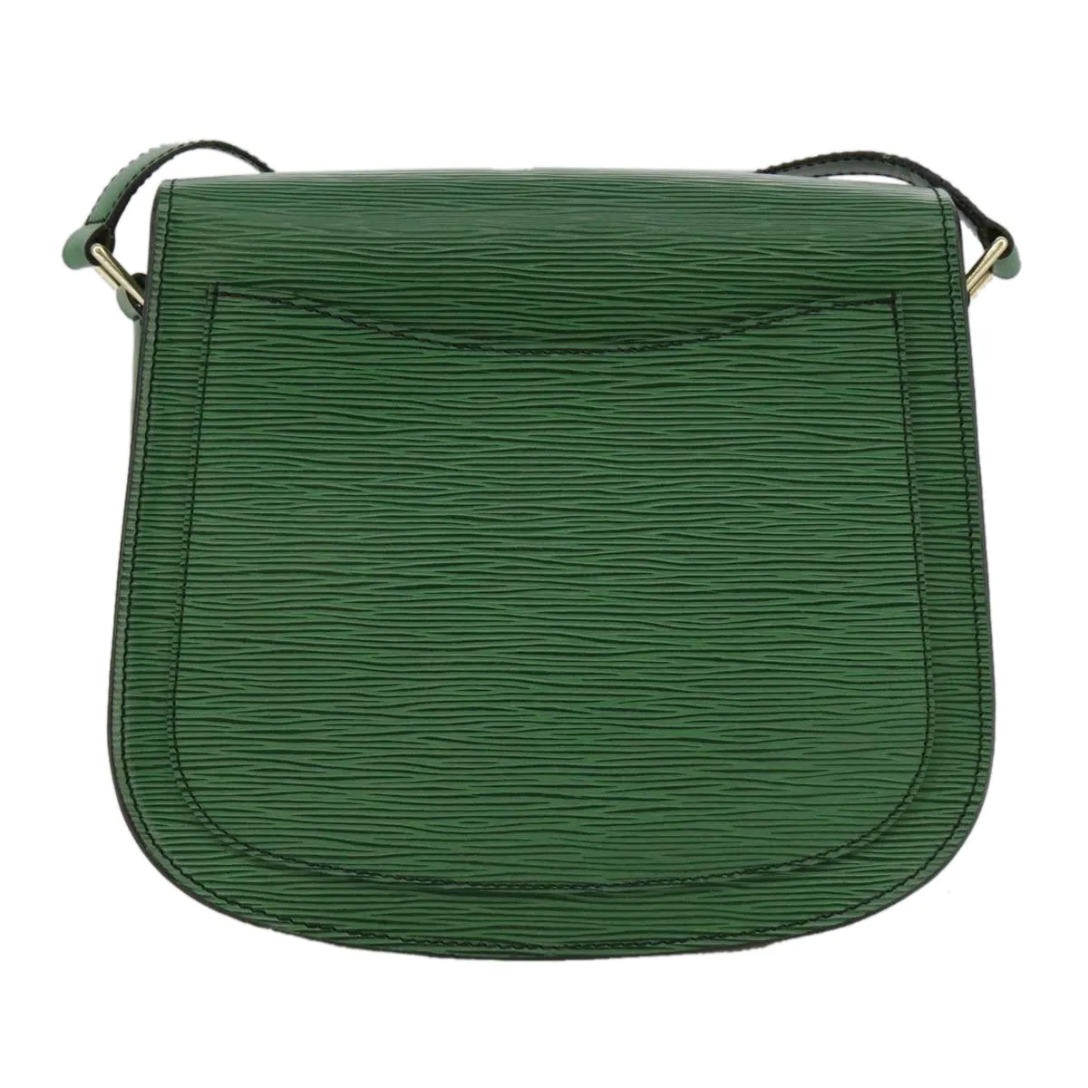 LOUIS VUITTON Epi Saint Cloud GM Shoulder Bag Green M52194 LV 104049