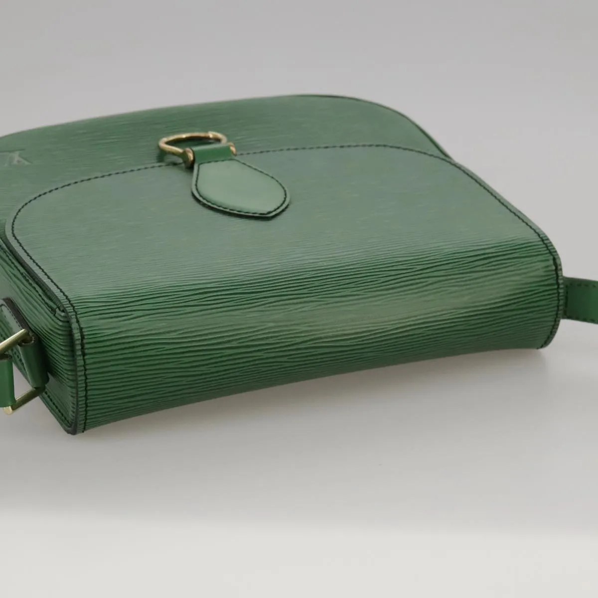 LOUIS VUITTON Epi Saint Cloud GM Shoulder Bag Green M52194 LV 104049