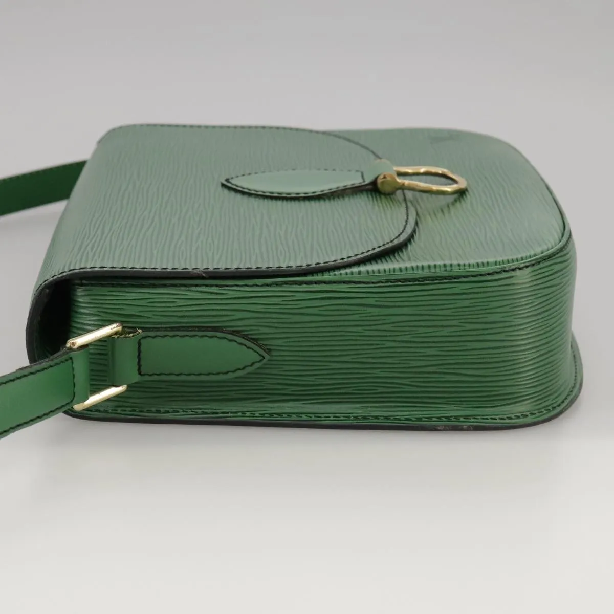 LOUIS VUITTON Epi Saint Cloud GM Shoulder Bag Green M52194 LV 104049