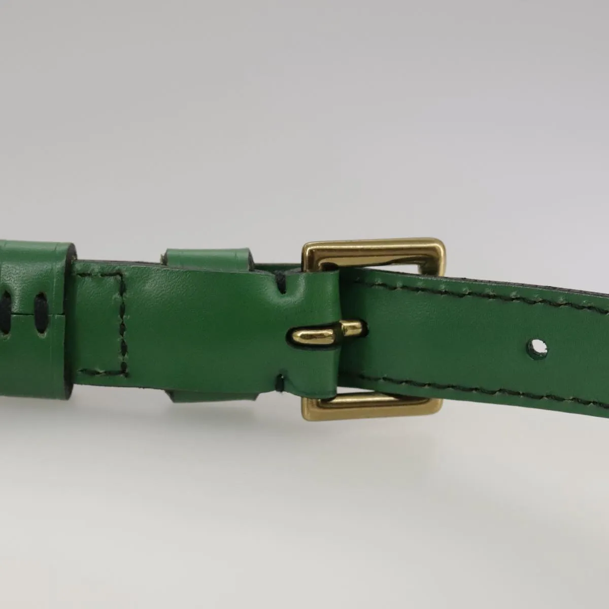 LOUIS VUITTON Epi Saint Cloud GM Shoulder Bag Green M52194 LV 104049