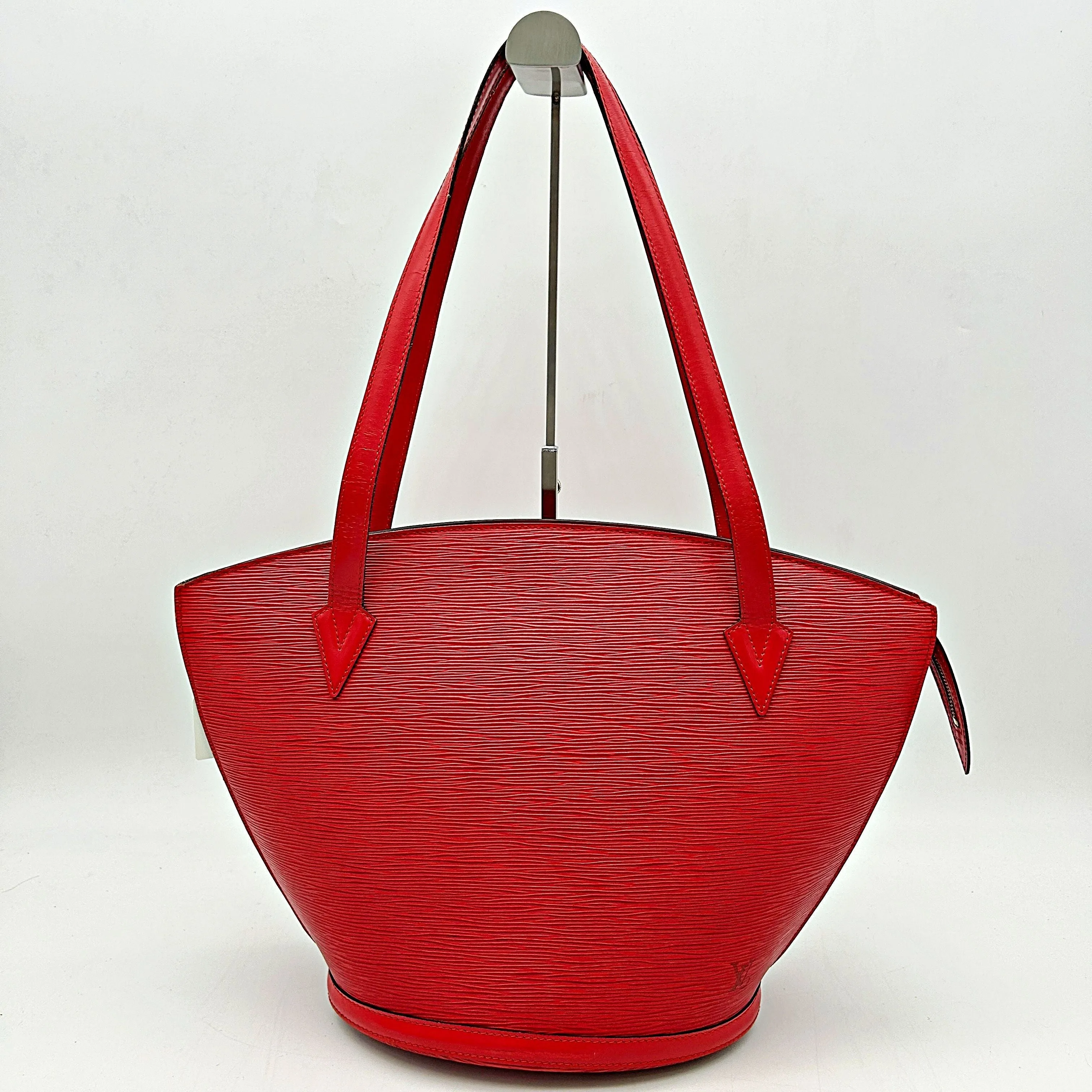 Louis Vuitton Epi Saint-Jacques PM - Red Totes, Handbags AF859