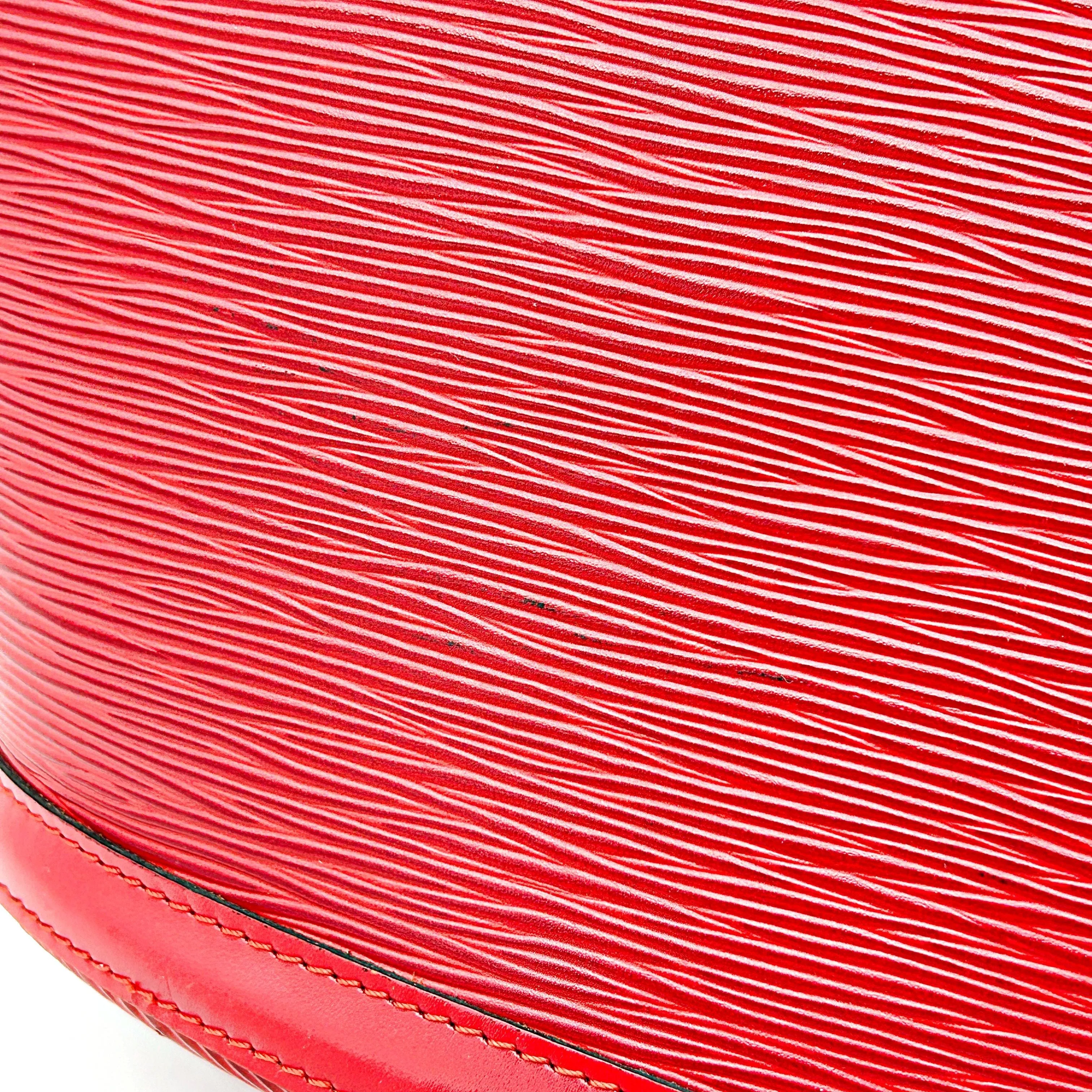 Louis Vuitton Epi Saint-Jacques PM - Red Totes, Handbags AF859