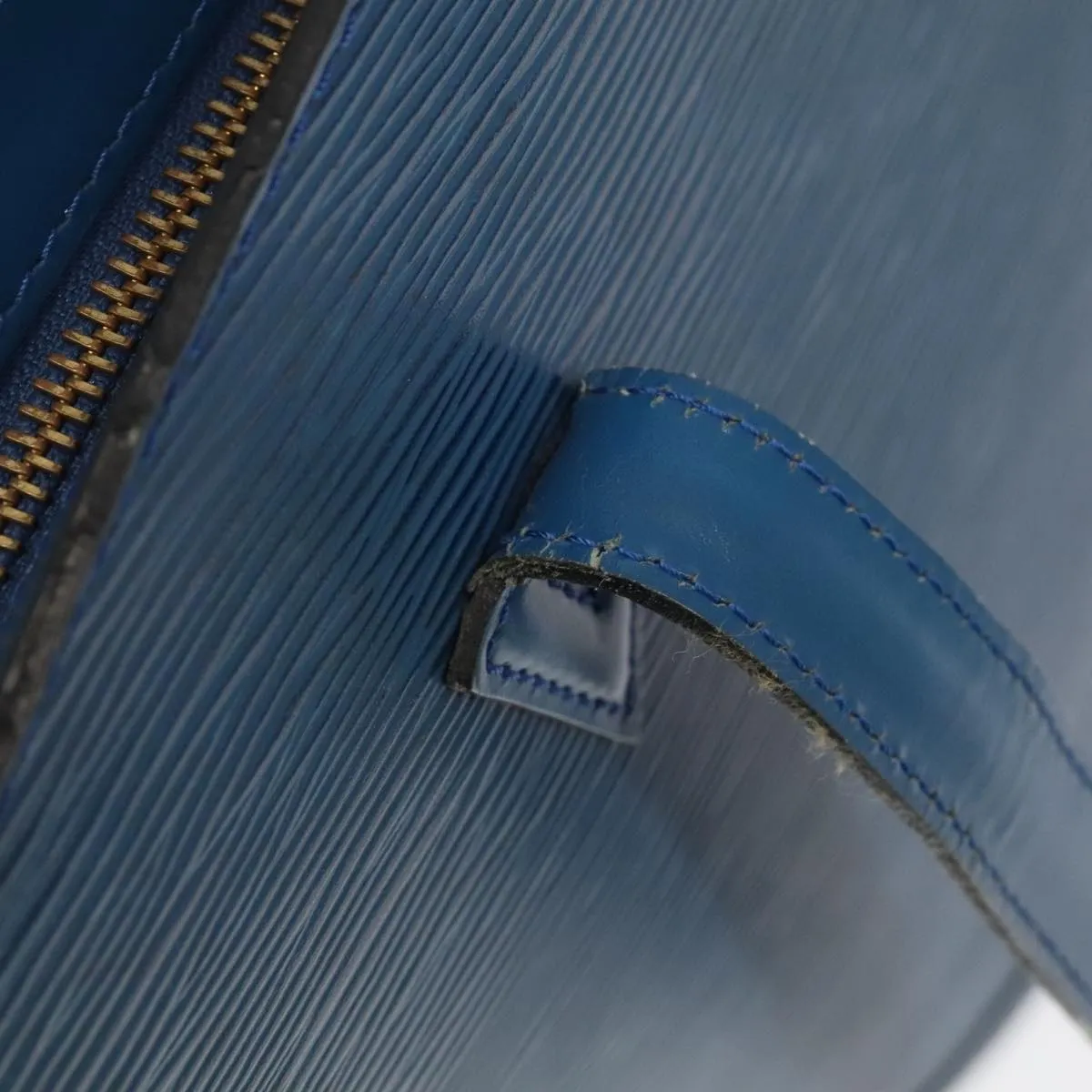 LOUIS VUITTON Epi Saint Jacques Shopping Shoulder Bag Blue M52275 106502