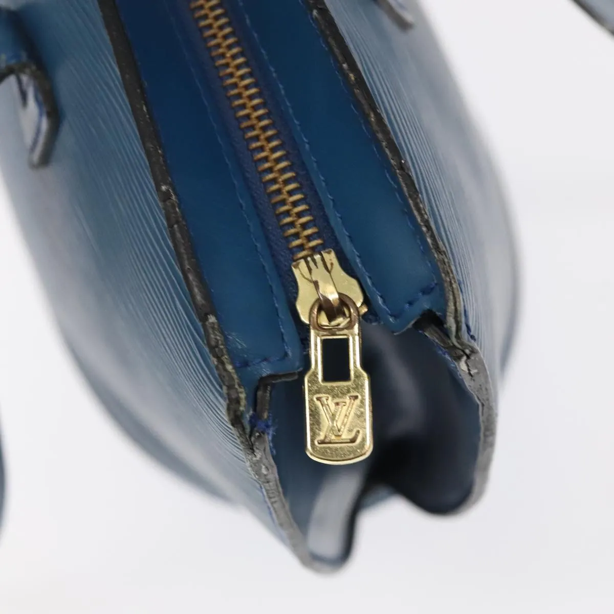 LOUIS VUITTON Epi Saint Jacques Shopping Shoulder Bag Blue M52275 106502