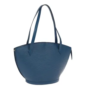 LOUIS VUITTON Epi Saint Jacques Shopping Shoulder Bag Blue M52275 106502
