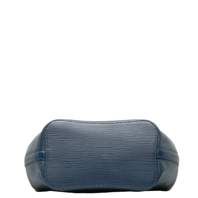 Louis Vuitton Epi Shoulder Bag Leather Blue M58932