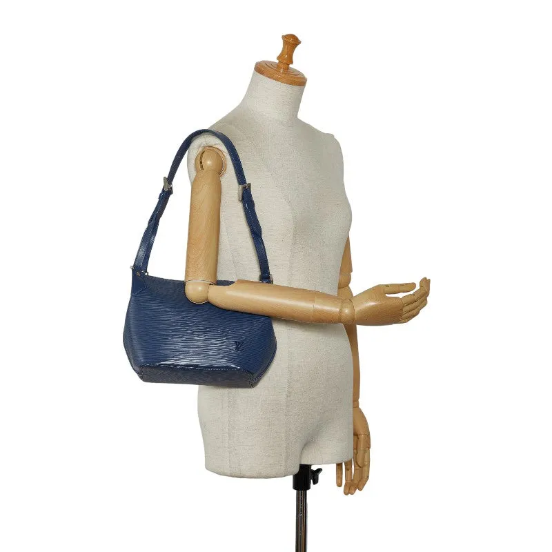 Louis Vuitton Epi Shoulder Bag Leather Blue M58932