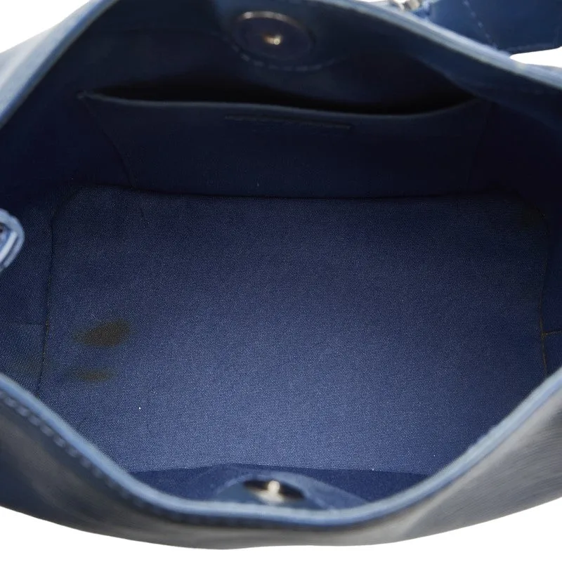 Louis Vuitton Epi Shoulder Bag Leather Blue M58932