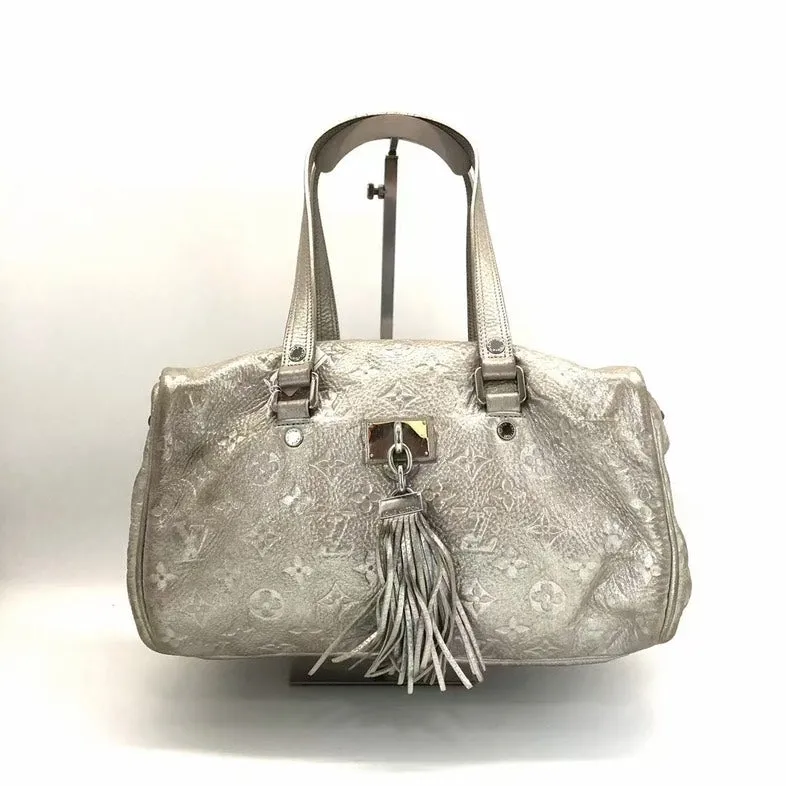 Louis Vuitton Galliera Silver Shoulder Bag